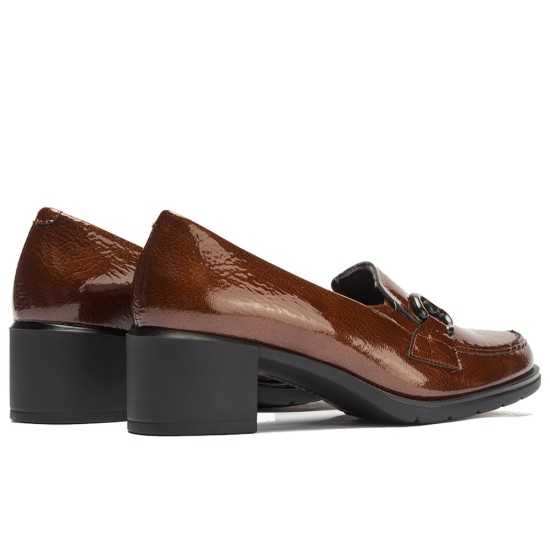 JucaZapatos - Pitillos 11621 - CUERO - Mocasín adorno en charol Cuero