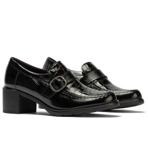 JucaZapatos - Pitillos 30506 - MARRON - Botín en napa con pelo Marrón 2