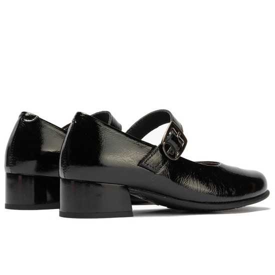 JucaZapatos - Pitillos 11631 - NEGRO - Mercedes en charol con velcro Negro