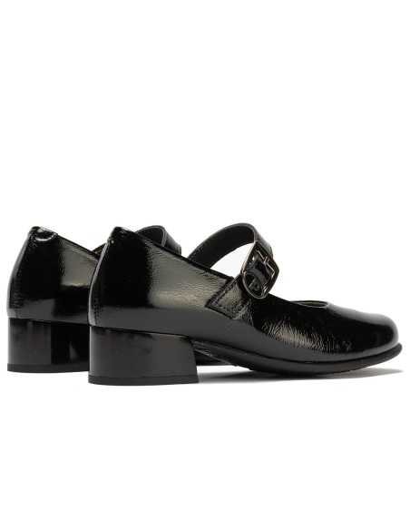 JucaZapatos - Pitillos 11631 - NEGRO - Mercedes en charol con velcro Negro
