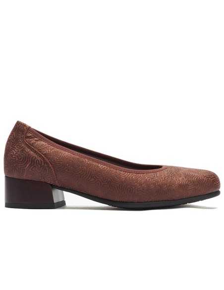 JucaZapatos - Pitillos 11633 - BURDEOS - Salón fantasía con ribete elástico Burdeos