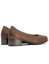 JucaZapatos - Pitillos 11633 - MARRON - Salón fantasía con ribete elástico Marrón