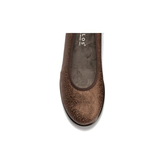 JucaZapatos - Pitillos 11633 - MARRON - Salón fantasía con ribete elástico Marrón