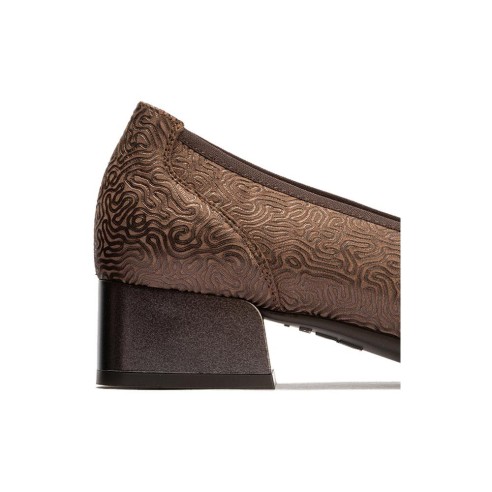 JucaZapatos - Pitillos 11633 - MARRON - Salón fantasía con ribete elástico Marrón