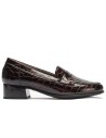 JucaZapatos - Pitillos 11634 - BURDEOS - Mocasín en charol coco Burdeos