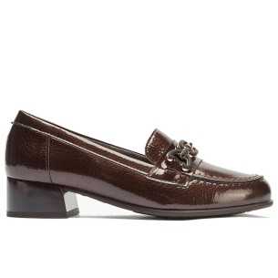 JucaZapatos - Pitillos 11634 - BURDEOS - Mocasín en charol coco Burdeos