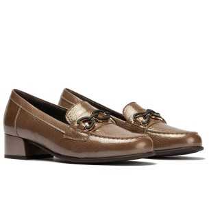 JucaZapatos - Pitillos 11635 - CUERO - Mocasín en charol con adorno Cuero 2