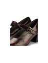JucaZapatos - Pitillos 11641 - BURDEOS - Mercedes serpiente charol con velcro Burdeos