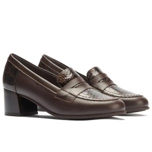 JucaZapatos - Pitillos 10384 - CREMA - Mocasin con picados mujer en piel napa CREMA 2