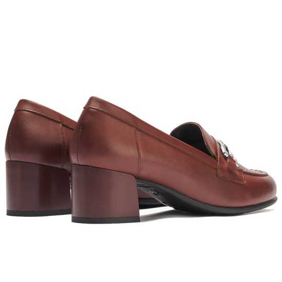 JucaZapatos - Pitillos 11645 - BURDEOS - Mocasín serpiente charol con adorno Burdeos