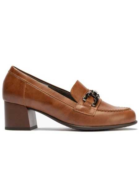 JucaZapatos - Pitillos 11645 - CUERO - Mocasín serpiente charol con adorno Cuero