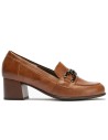 JucaZapatos - Pitillos 11645 - CUERO - Mocasín serpiente charol con adorno Cuero