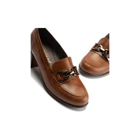 JucaZapatos - Pitillos 11645 - CUERO - Mocasín serpiente charol con adorno Cuero