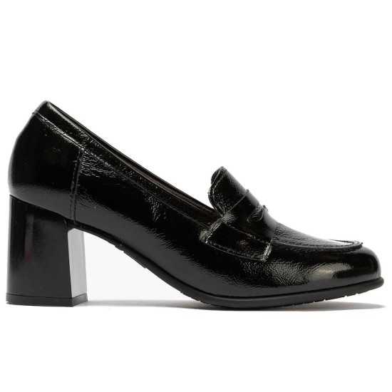 JucaZapatos - Pitillos 11650 - NEGRO - Mocasín antifaz en charol Negro