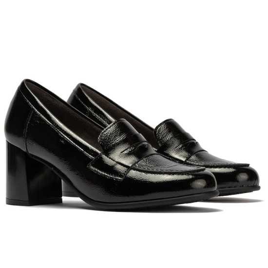 JucaZapatos - Pitillos 11650 - NEGRO - Mocasín antifaz en charol Negro