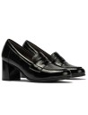 JucaZapatos - Pitillos 11650 - NEGRO - Mocasín antifaz en charol Negro