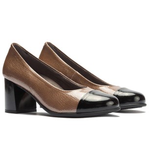 JucaZapatos - Pitillos 11191 - NEGRO - Zapato de salón destalonado con tacón alto, punta fina y detalle de lazo Negro 2