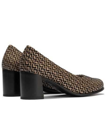 JucaZapatos - Pitillos 11655 - TOPO - Salon con Piel Fantasia Topo