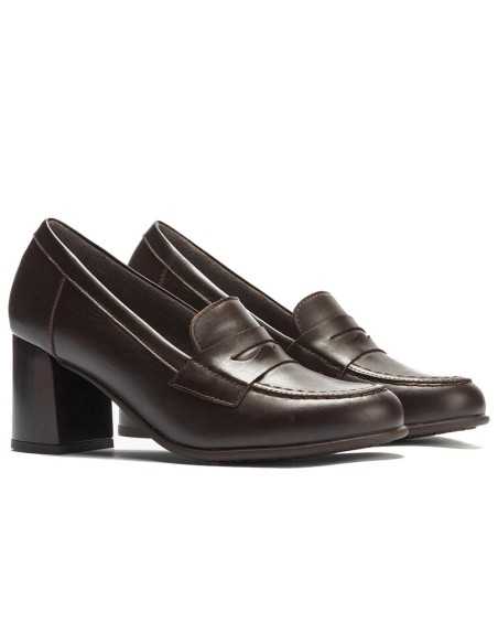 JucaZapatos - Pitillos 11658 - MARRON - Mocasin antifaz en napa Marrón