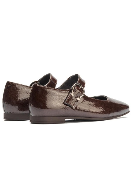 JucaZapatos - Pitillos 11664 - MARRON - Mercedes en charol con velcro Marrón