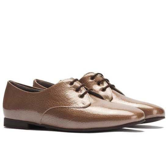 JucaZapatos - Pitillos 11665 - TOPO - Blucher en Charol Topo