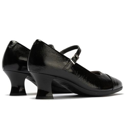JucaZapatos - Pitillos 11683 - NEGRO - Mercedes puntera combinada charol Negro