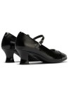 JucaZapatos - Pitillos 11683 - NEGRO - Mercedes puntera combinada charol Negro