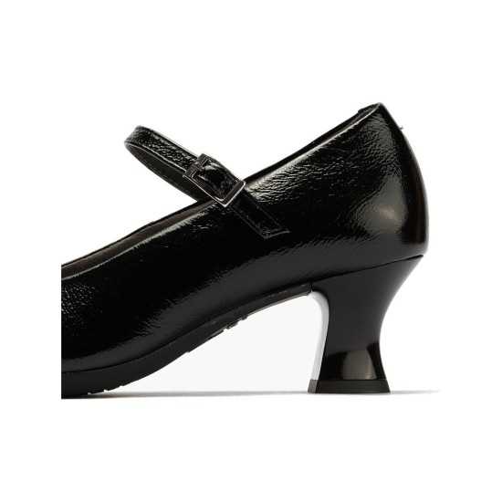 JucaZapatos - Pitillos 11683 - NEGRO - Mercedes puntera combinada charol Negro