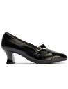 JucaZapatos - Pitillos 11685 - NEGRO - Gilda baja en charol Negro