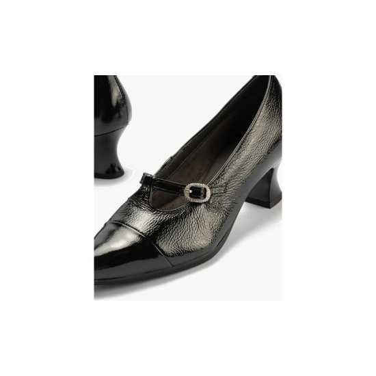 JucaZapatos - Pitillos 11685 - NEGRO - Gilda baja en charol Negro