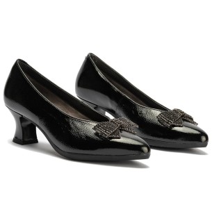JucaZapatos - Pitillos 10333 - ORO - Blucher con picados mujer con velcro en piel fantasía ORO 2