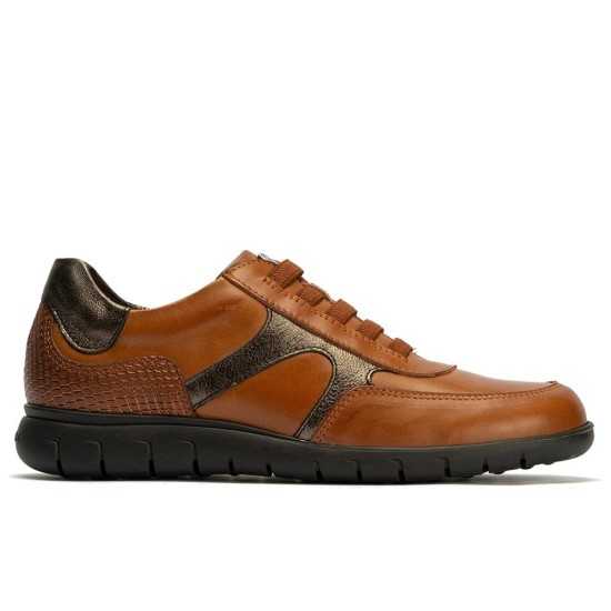 JucaZapatos - Pitillos 20211 - CUERO - Deportivo de Elásticos de mujer color cuero