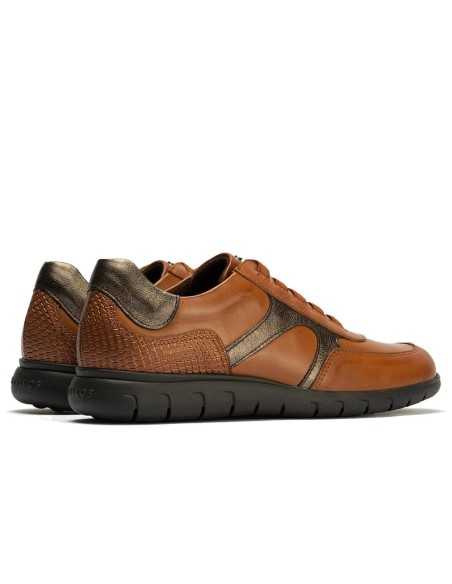 JucaZapatos - Pitillos 20211 - CUERO - Deportivo de Elásticos de mujer color cuero