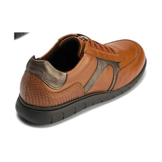 JucaZapatos - Pitillos 20211 - CUERO - Deportivo de Elásticos de mujer color cuero