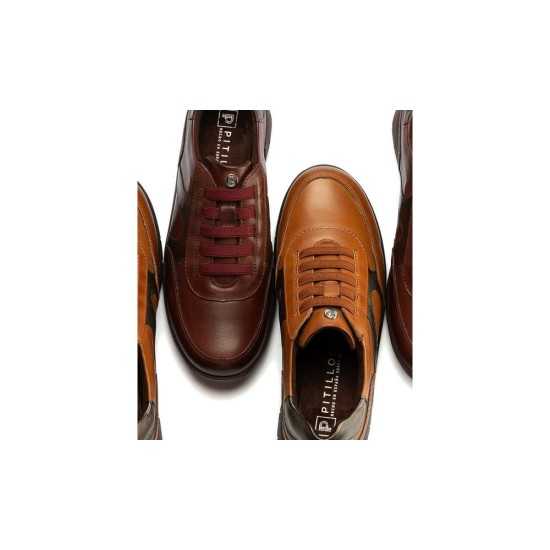 JucaZapatos - Pitillos 20211 - CUERO - Deportivo de Elásticos de mujer color cuero