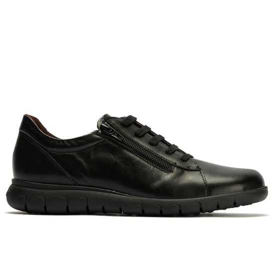 JucaZapatos - Pitillos 20213 - NEGRO - Deportivo con Cremallera de mujer color negro