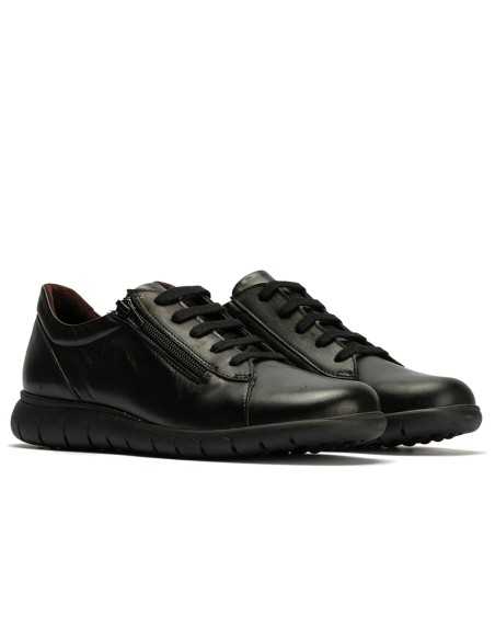 JucaZapatos - Pitillos 20213 - NEGRO - Deportivo con Cremallera de mujer color negro