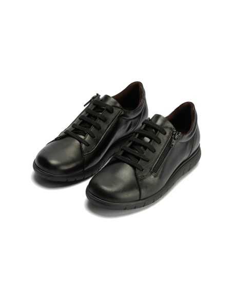JucaZapatos - Pitillos 20213 - NEGRO - Deportivo con Cremallera de mujer color negro