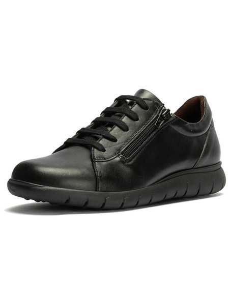 JucaZapatos - Pitillos 20213 - NEGRO - Deportivo con Cremallera de mujer color negro