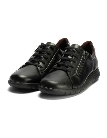 JucaZapatos - Pitillos 20213 - NEGRO - Deportivo con Cremallera de mujer color negro