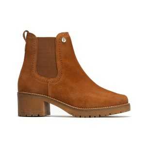 JucaZapatos - Pitillos 11624 - BURDEOS - Botín combinado napa con charol coco y cremallera Burdeos
