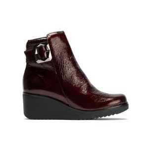 JucaZapatos - Pitillos 10791 - NEGRO - Abotinado en Charol de mujer color negro