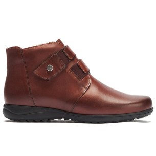 JucaZapatos - Pitillos 30506 - MARRON - Botín en napa con pelo Marrón