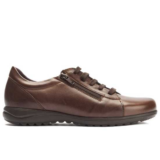 JucaZapatos - Pitillos 20515 - MARRON - Deportivo con Cremallera Marrón