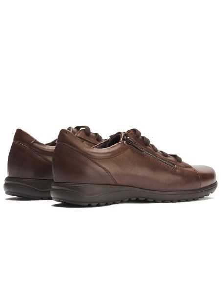 JucaZapatos - Pitillos 20515 - MARRON - Deportivo con Cremallera Marrón