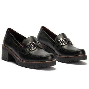 JucaZapatos - Pitillos 11140 - BLANCO - Mocasín plano en piel napa bombeada, con adorno Blanco 2