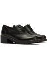 JucaZapatos - Pitillos 20521 - NEGRO - Inglés en napa con grano con picados Negro