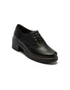 JucaZapatos - Pitillos 20521 - NEGRO - Inglés en napa con grano con picados Negro