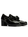 JucaZapatos - Pitillos 30100 - NEGRO - Mercedes en Charol con correa de mujer color negro