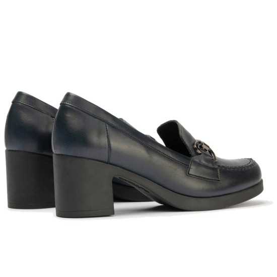 JucaZapatos - Pitillos 30106 - MARINO - Mercedes en Napa con correa de mujer color marino